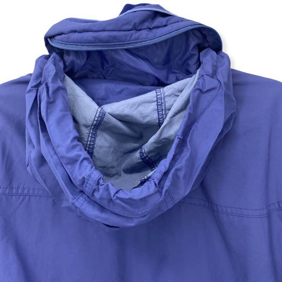 Columbia Jacket Womens Small Blue Core Interchange Hooded Full Zip Lined Pockets - Picture 3 of 6